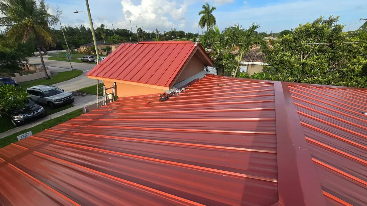 Metal roof in Orlando, near Winter Park