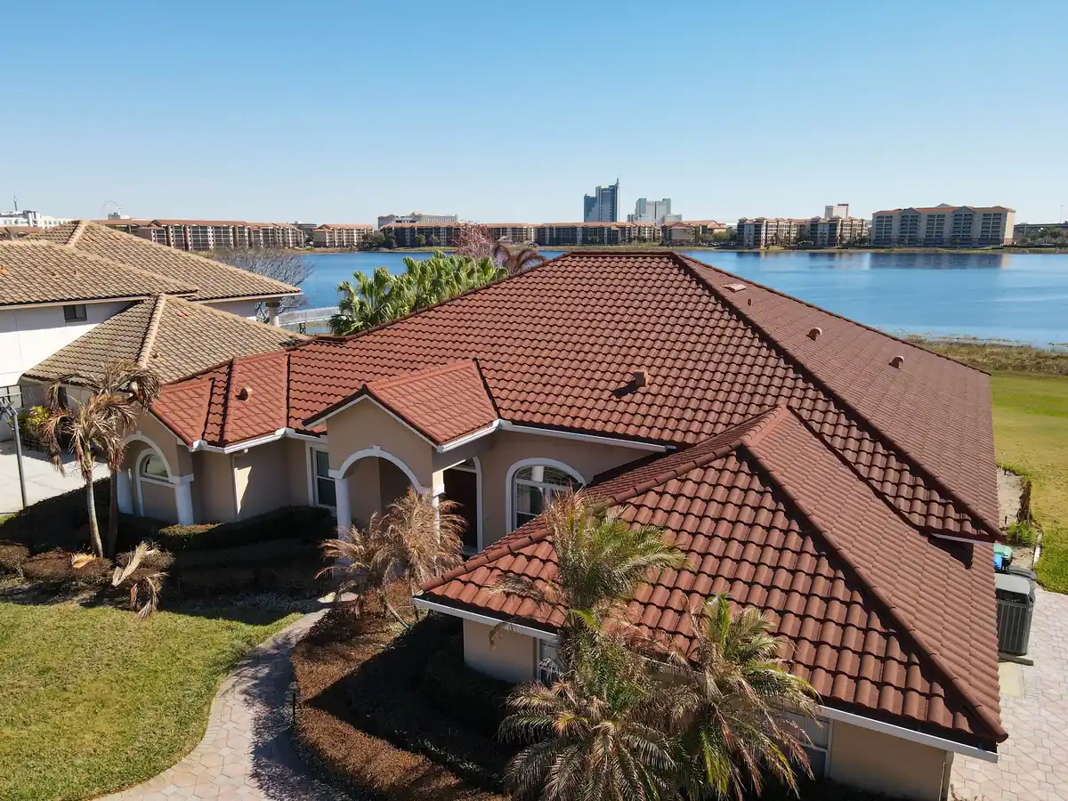 Stone-coated metal roof in Orlando, Florida