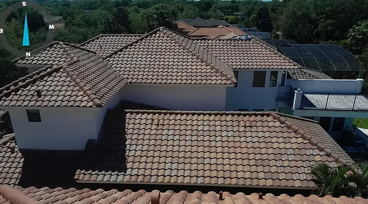 Tile roof in Windermere, Florida